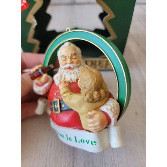 Coca-Cola trim a tree 1938 Christmas Is Love ornament Xmas decor - Picture 4 of 8